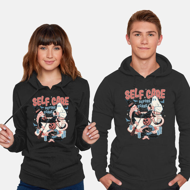 Self Care Scare Club-unisex pullover sweatshirt-momma_gorilla