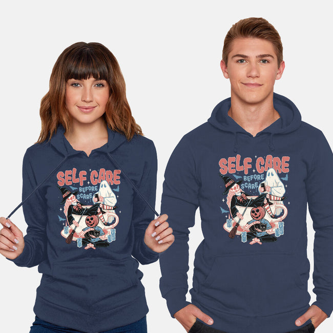Self Care Scare Club-unisex pullover sweatshirt-momma_gorilla