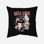 Self Care Scare Club-none removable cover throw pillow-momma_gorilla