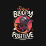 Stay Bloody Positive-none polyester shower curtain-Snouleaf