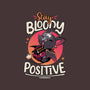 Stay Bloody Positive-none fleece blanket-Snouleaf