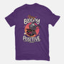 Stay Bloody Positive-womens basic tee-Snouleaf