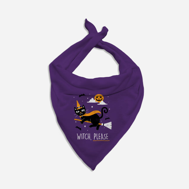 Witch Pls-cat bandana pet collar-paulagarcia