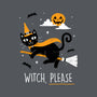 Witch Pls-none removable cover throw pillow-paulagarcia