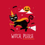 Witch Pls-none removable cover throw pillow-paulagarcia