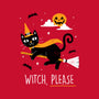 Witch Pls-none polyester shower curtain-paulagarcia