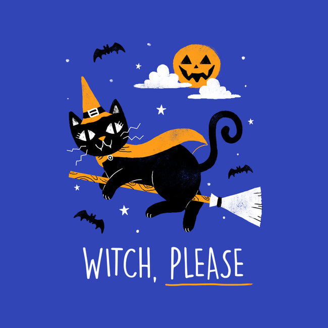 Witch Pls-none zippered laptop sleeve-paulagarcia