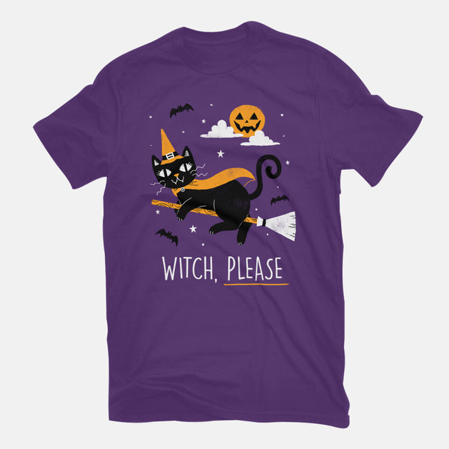 Witch Pls-youth basic tee-paulagarcia