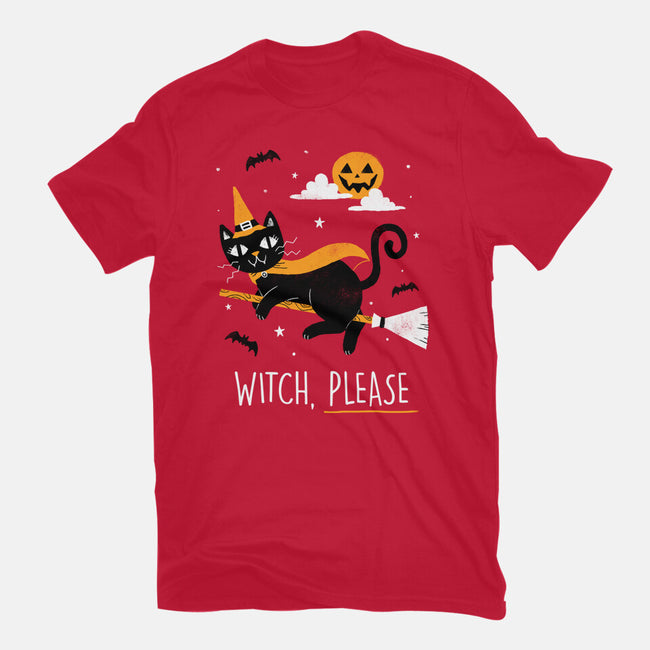 Witch Pls-womens basic tee-paulagarcia