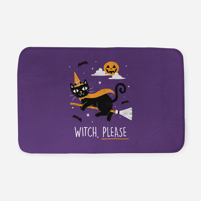 Witch Pls-none memory foam bath mat-paulagarcia