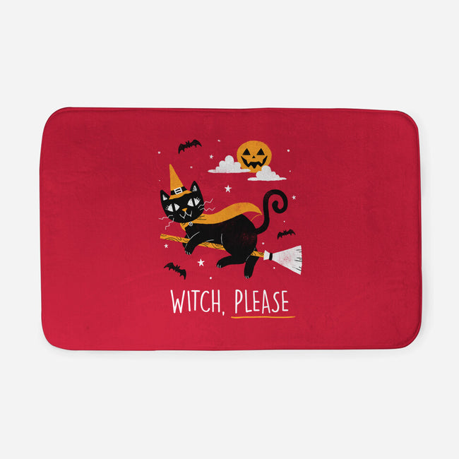 Witch Pls-none memory foam bath mat-paulagarcia