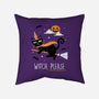 Witch Pls-none removable cover throw pillow-paulagarcia