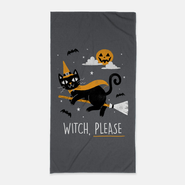 Witch Pls-none beach towel-paulagarcia