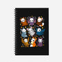 Skull Animals-none dot grid notebook-Vallina84