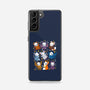 Skull Animals-samsung snap phone case-Vallina84