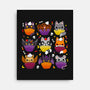 Halloween Muffins-none stretched canvas-Vallina84