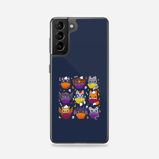 Halloween Muffins-samsung snap phone case-Vallina84