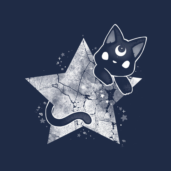 Kitten Star-none glossy sticker-Vallina84