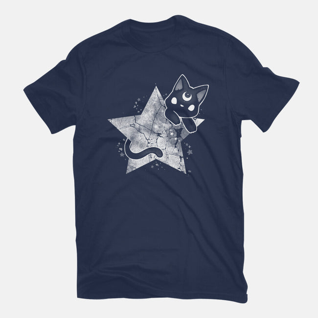 Kitten Star-womens basic tee-Vallina84