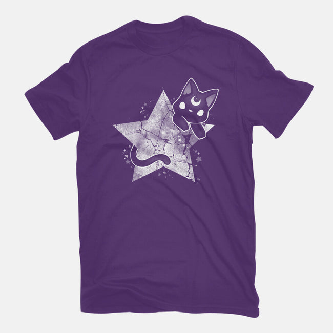 Kitten Star-womens basic tee-Vallina84