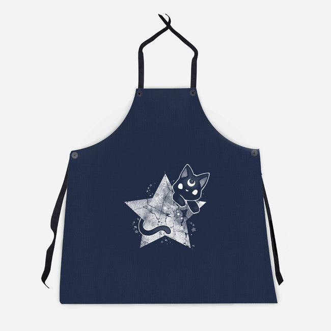 Kitten Star-unisex kitchen apron-Vallina84