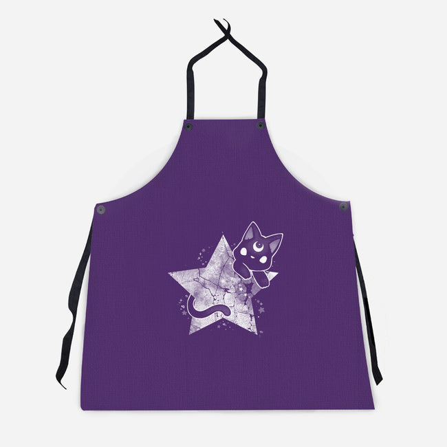 Kitten Star-unisex kitchen apron-Vallina84
