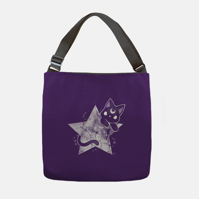 Kitten Star-none adjustable tote bag-Vallina84