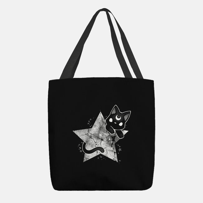 Kitten Star-none basic tote bag-Vallina84