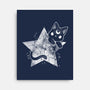 Kitten Star-none stretched canvas-Vallina84
