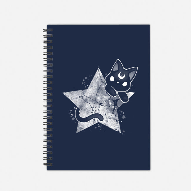 Kitten Star-none dot grid notebook-Vallina84