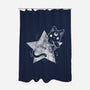 Kitten Star-none polyester shower curtain-Vallina84