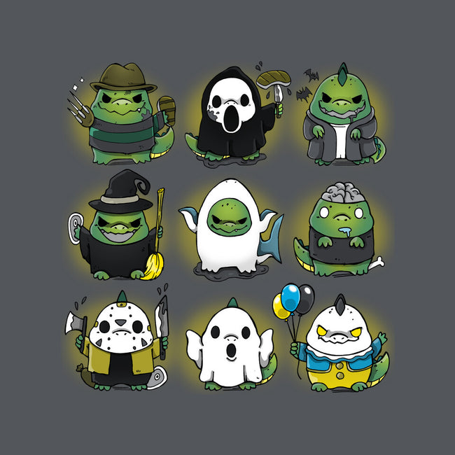 Horror Saur-womens basic tee-Vallina84