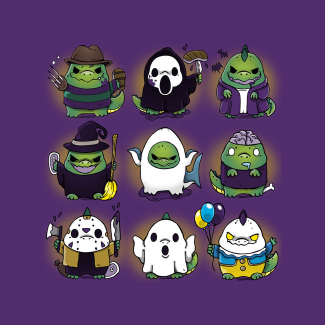 Horror Saur-womens basic tee-Vallina84