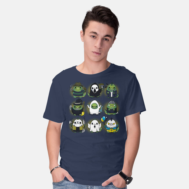 Horror Saur-mens basic tee-Vallina84