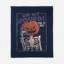 Oh My Gourd-none fleece blanket-eduely