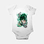 Deku Smash-baby basic onesie-Duardoart