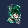 Deku Smash-none glossy sticker-Duardoart