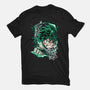 Deku Smash-womens fitted tee-Duardoart