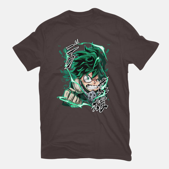 Deku Smash-womens basic tee-Duardoart