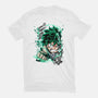 Deku Smash-womens basic tee-Duardoart