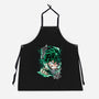 Deku Smash-unisex kitchen apron-Duardoart