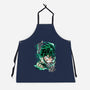 Deku Smash-unisex kitchen apron-Duardoart