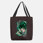 Deku Smash-none basic tote bag-Duardoart