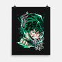 Deku Smash-none matte poster-Duardoart