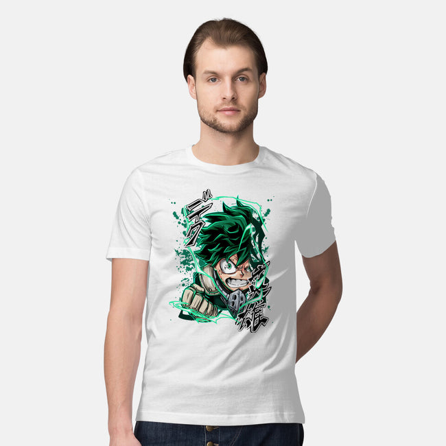 Deku Smash-mens premium tee-Duardoart