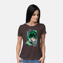 Deku Smash-womens basic tee-Duardoart