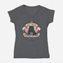 You Don't Deserve Me-womens v-neck tee-2DFeer