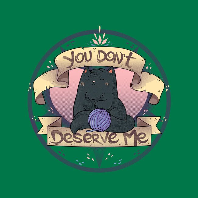 You Don't Deserve Me-womens fitted tee-2DFeer