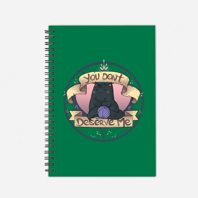 You Don't Deserve Me-none dot grid notebook-2DFeer
