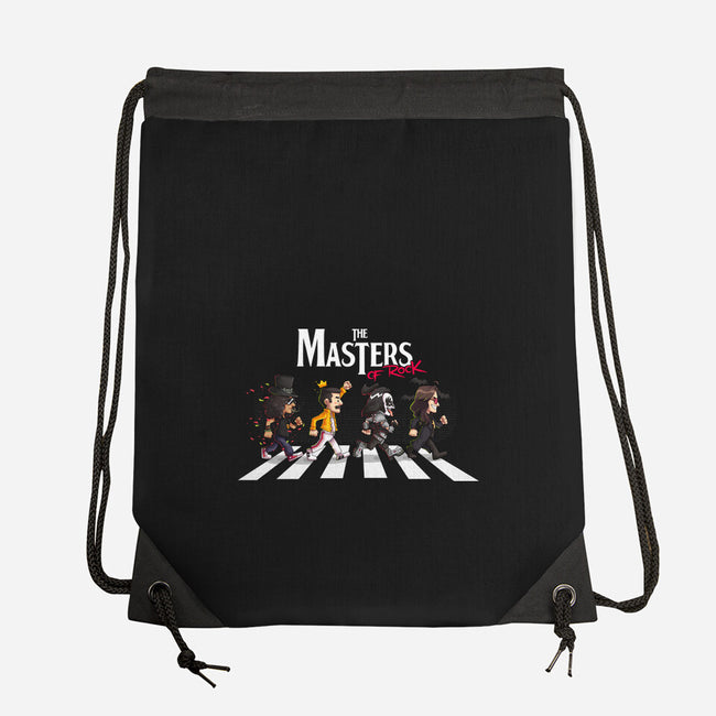 The Masters Of Rock-none drawstring bag-2DFeer